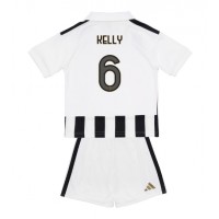 Dětský fotbalový dres Juventus Lloyd Kelly #6 2026-27 Domácí Krátký Rukáv (+ trenýrky)